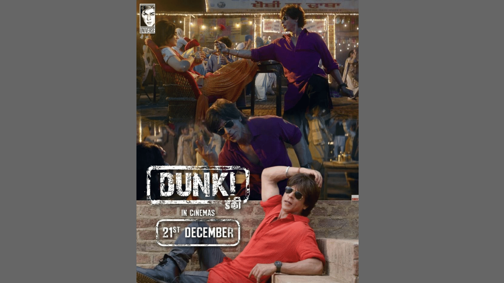 Shah Rukh Khan's Dunki gets a special recognition - All the details here!
