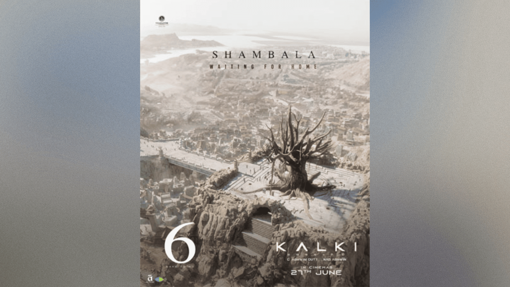 Team Kalki has just revealed the poster for Shambala ahead of the final trailer.