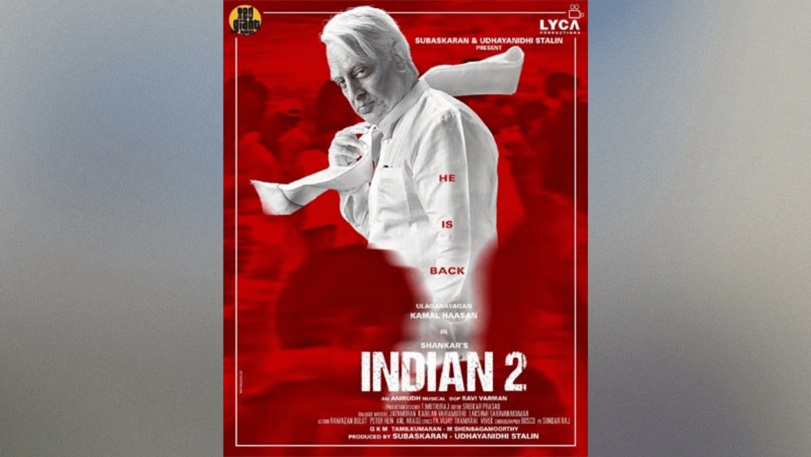 The theatrical trailer for Kamal Haasan's highly anticipated film, Indian 2, will be released on this date.