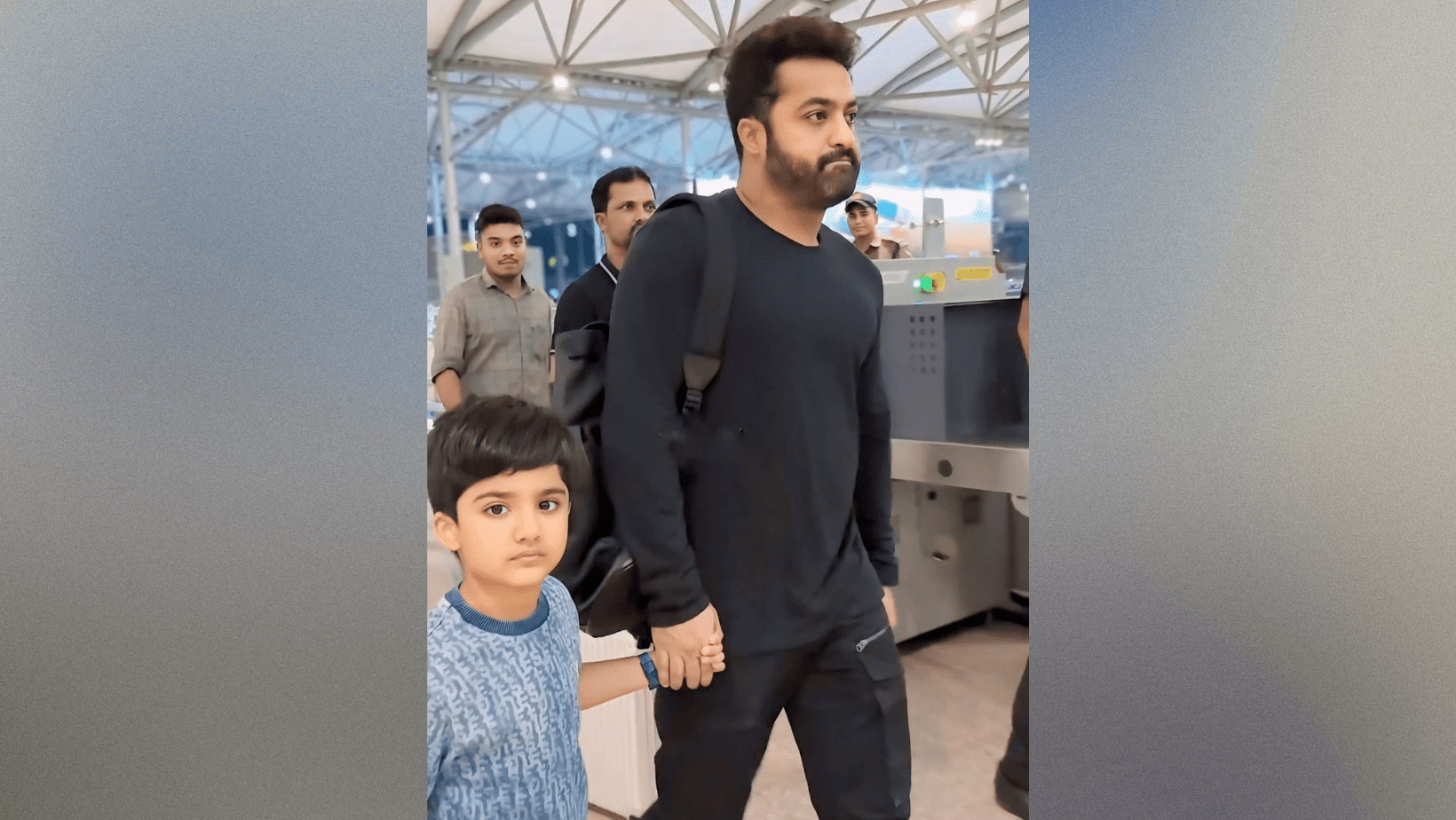 Jr NTR has just returned from his trip to Thailand and is now back in India!