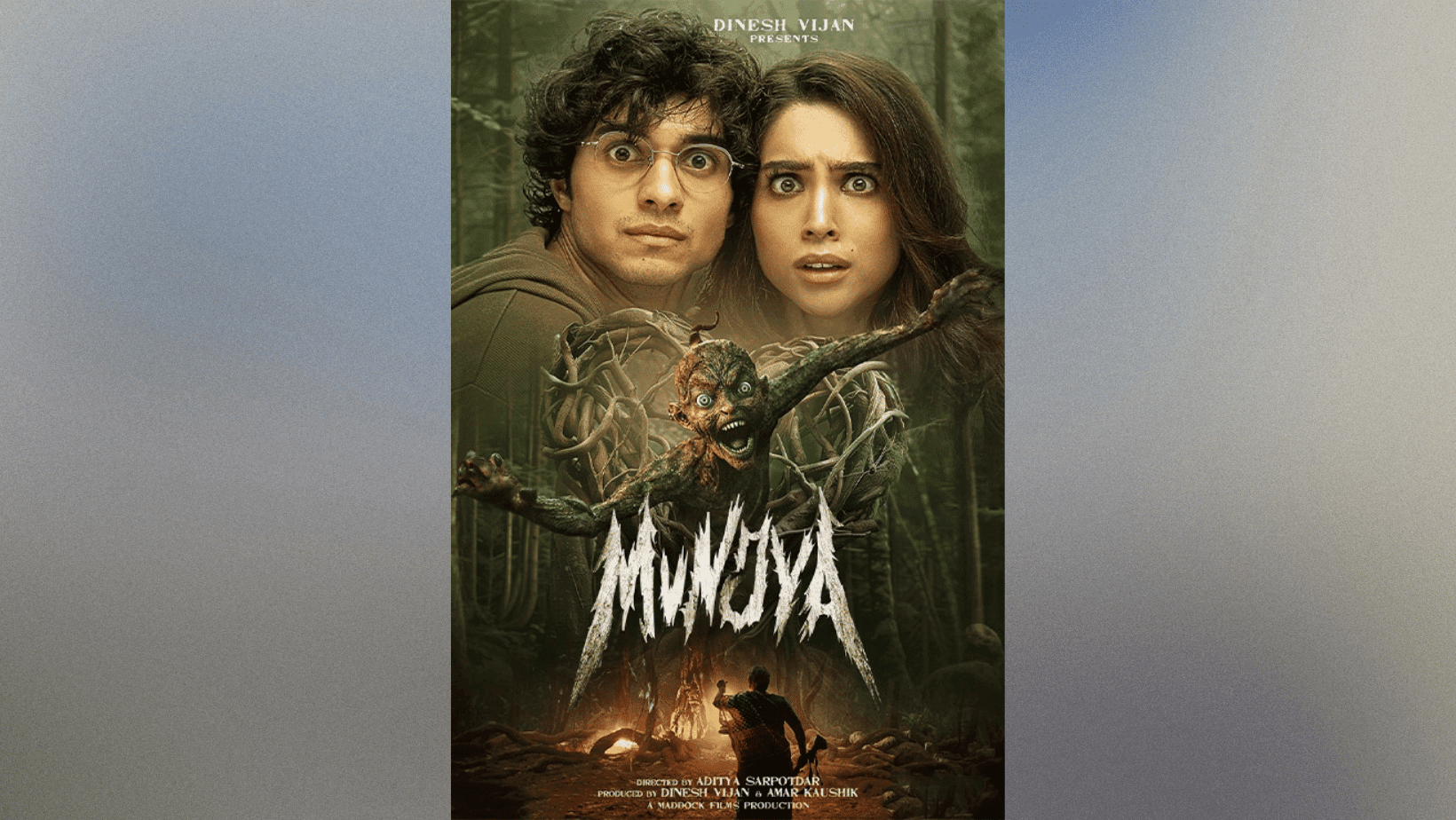 The horror comedy Munjya has now become a part of the prestigious Rs.100 crore club.