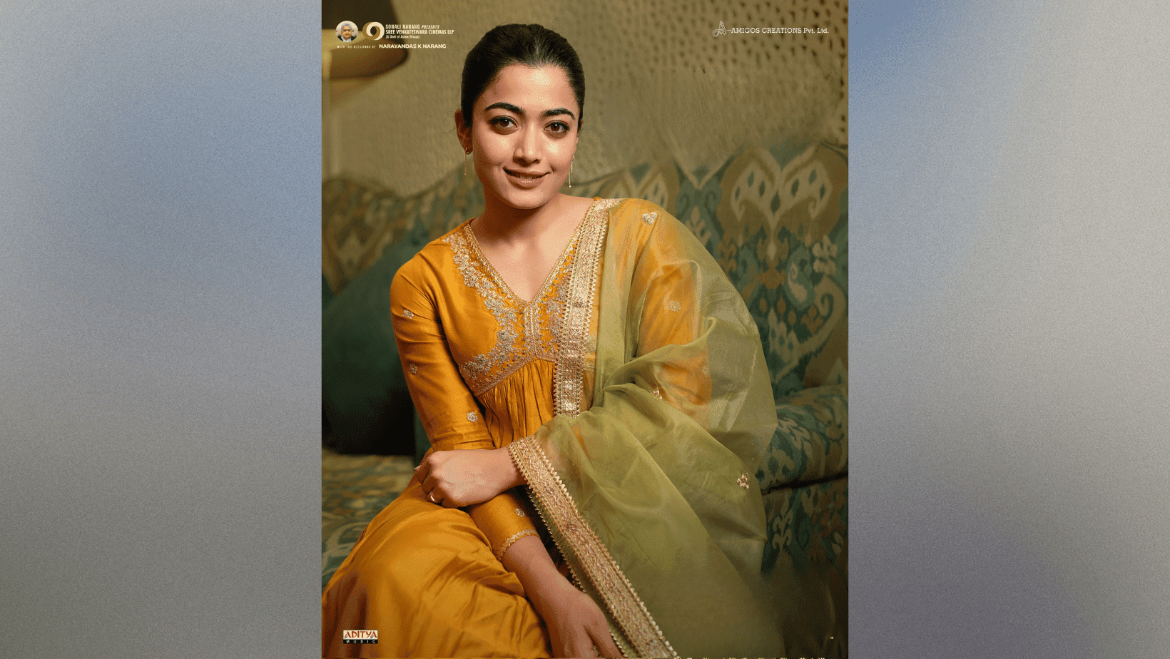 Rashmika Mandanna is back on set for shooting Dhanush's Kubera.