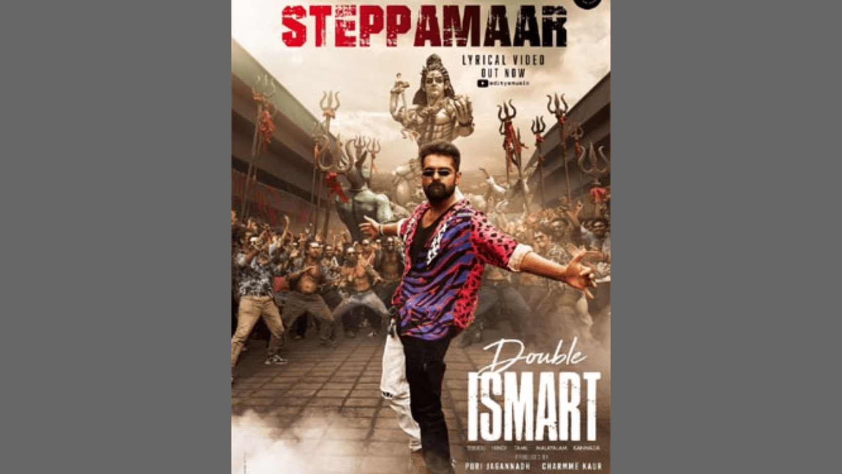 The Steppamaar track from Double Ismart is full of energy and excitement!