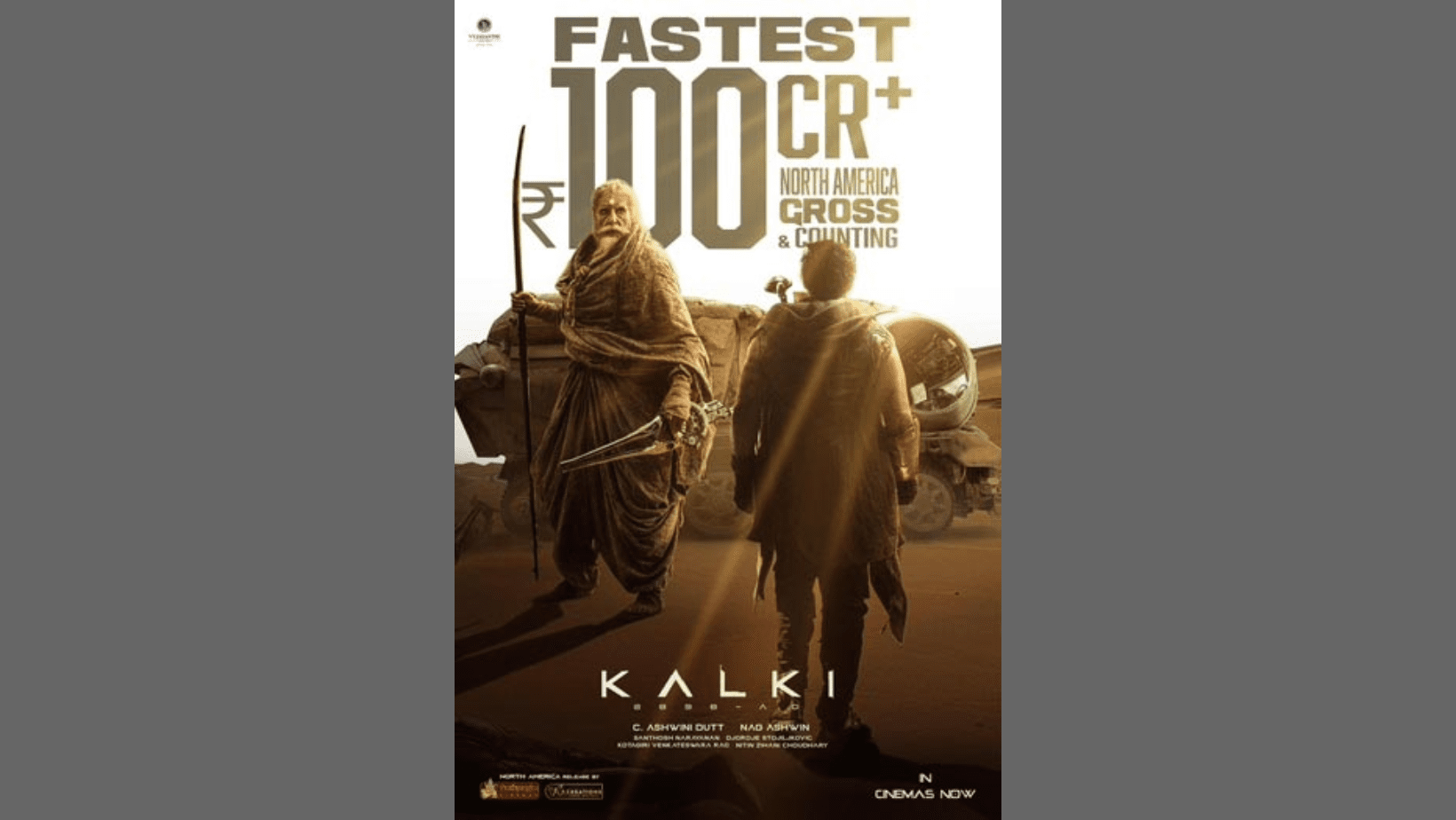 Kalki 2898 AD has once again accomplished something unique in North America!