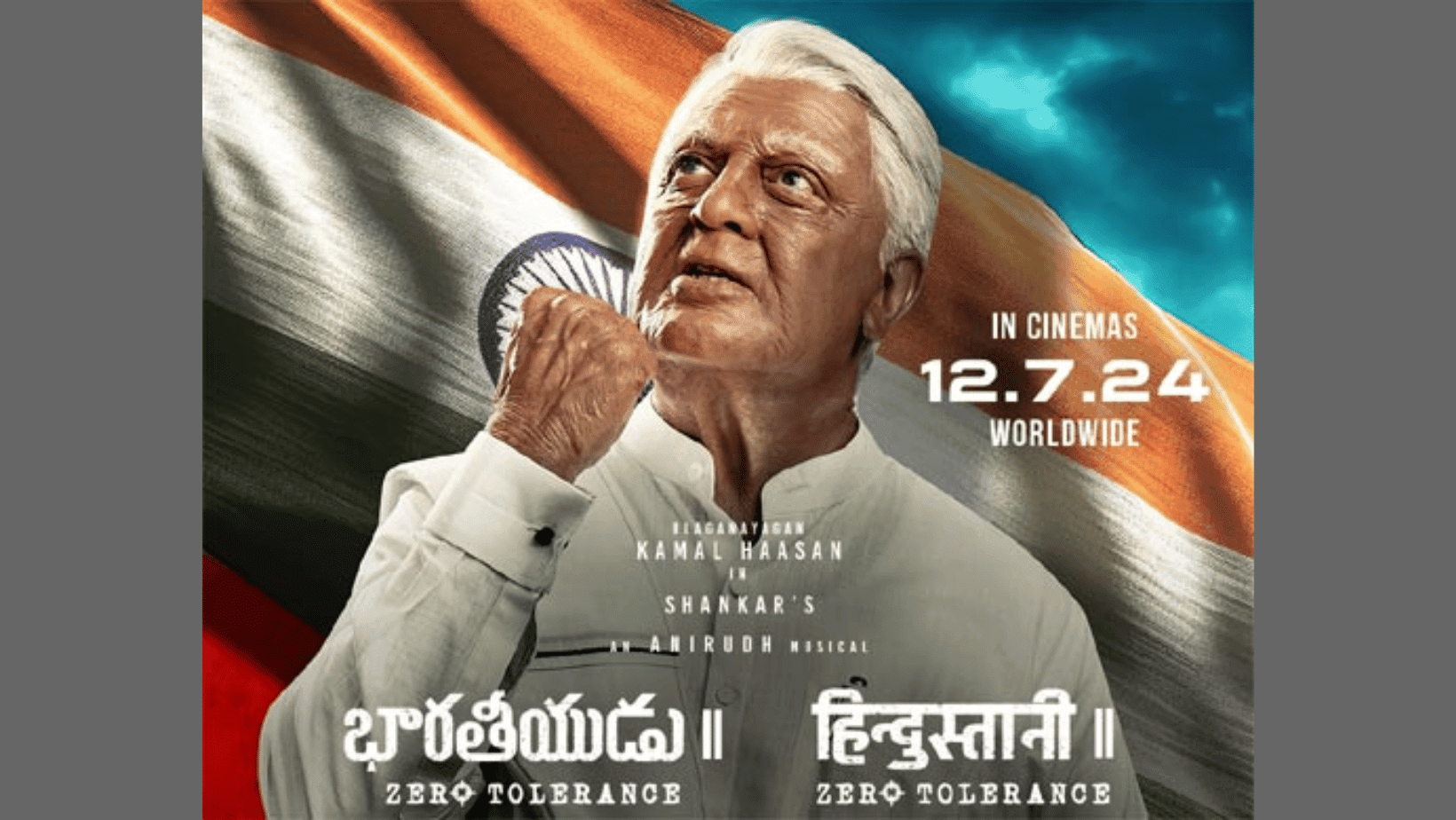 Indian 2 kicks off on a slightly slow note in Tamil.