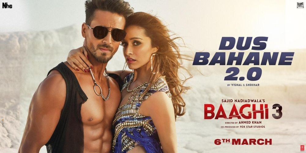 Baaghi 3 backdrop