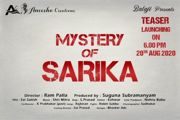 Mystery Of Sarika backdrop