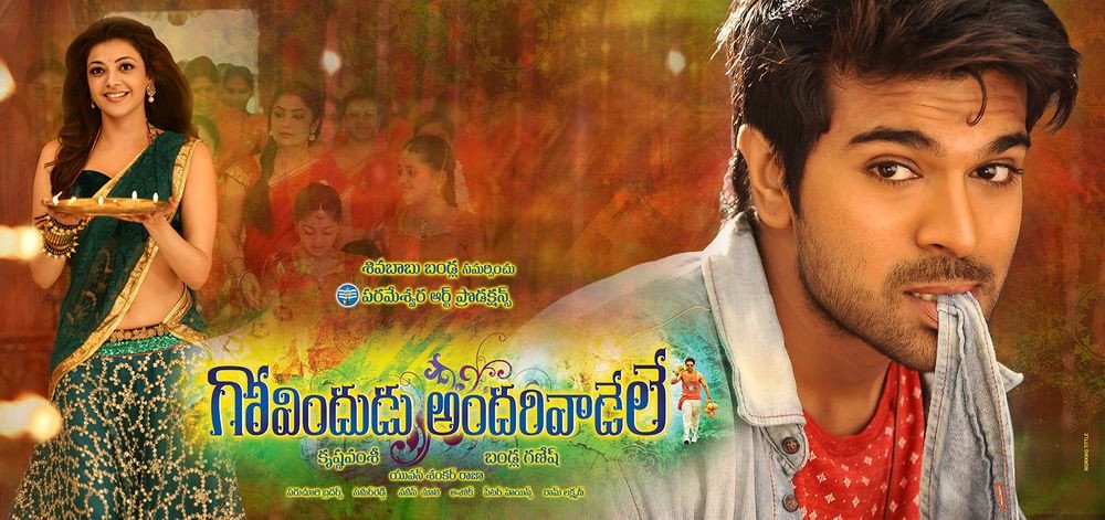 Govindudu Andarivadele backdrop