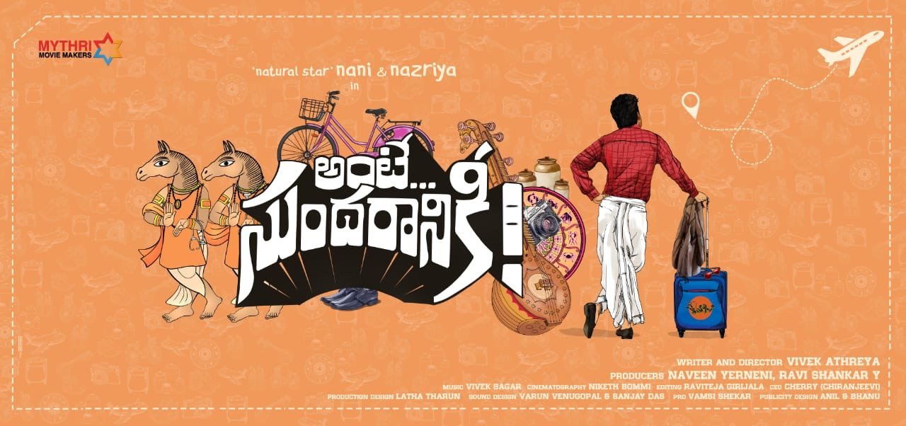 Ante Sundaraniki backdrop
