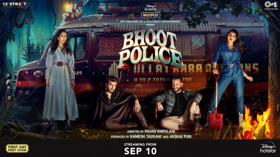 Bhoot Police backdrop