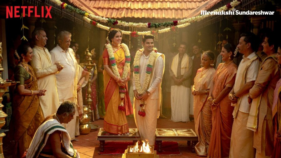 Meenakshi Sundareshwar backdrop