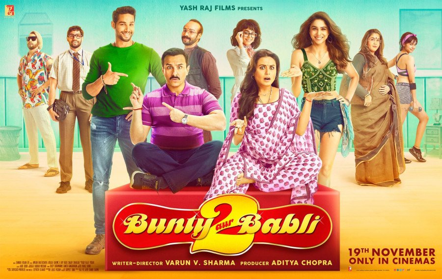 Bunty Aur Babli 2 backdrop