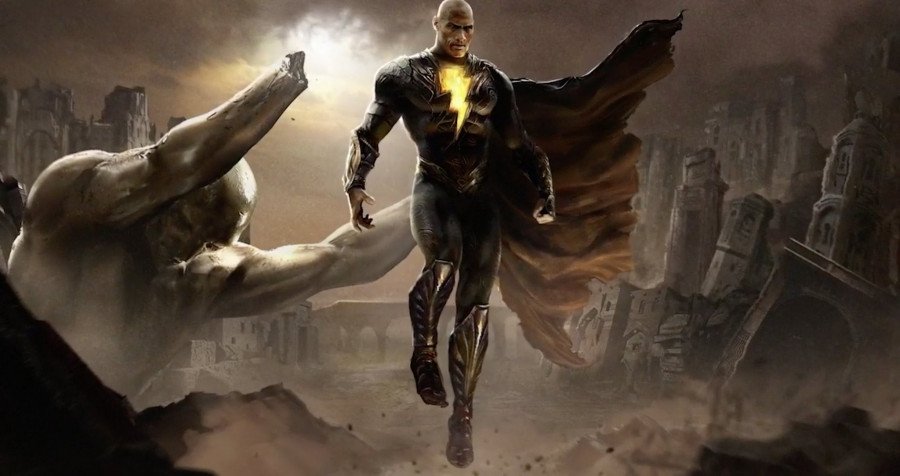 Black adam backdrop