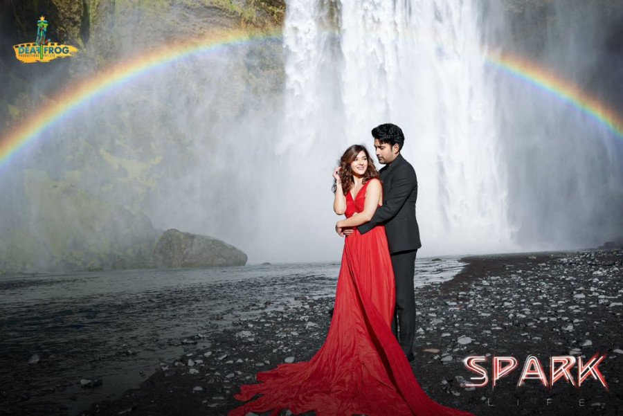 Spark backdrop