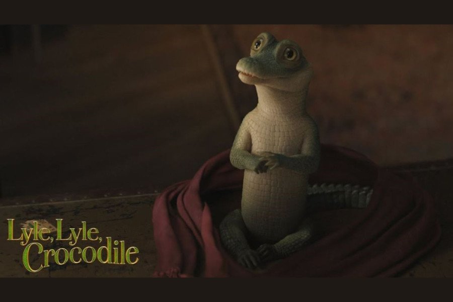 Lyle Lyle Crocodile backdrop