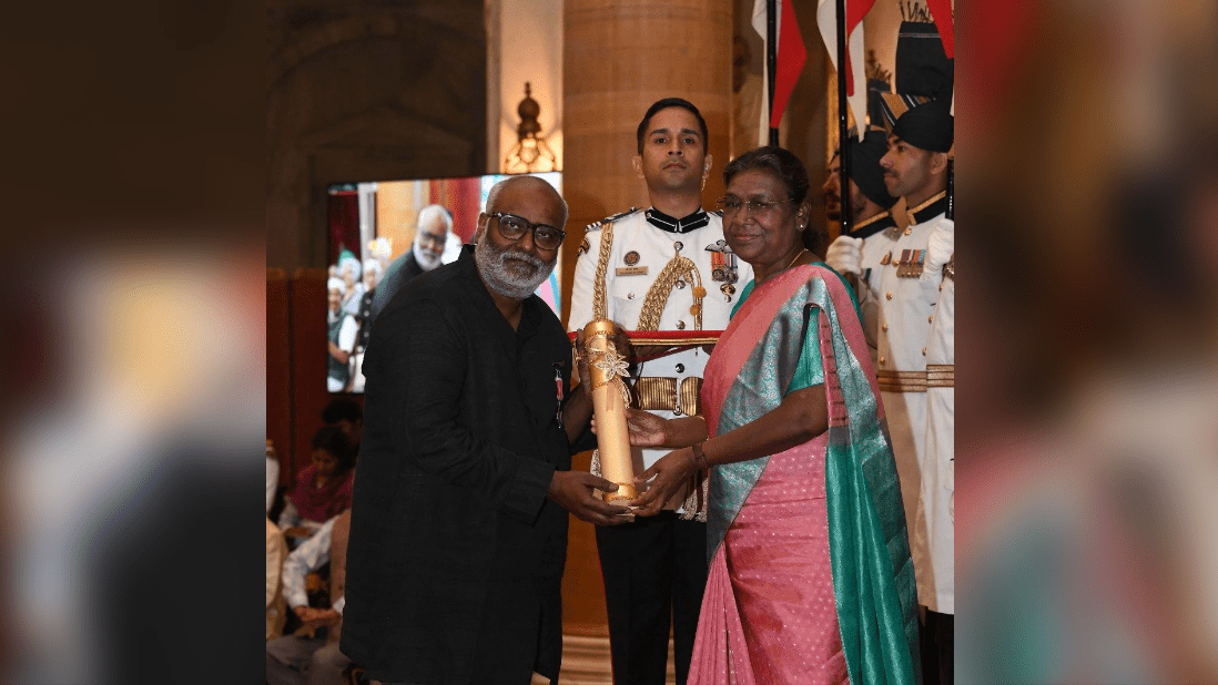 Oscar-Winning Music Director MM Keeravaani Honoured With Padma Shri Award!