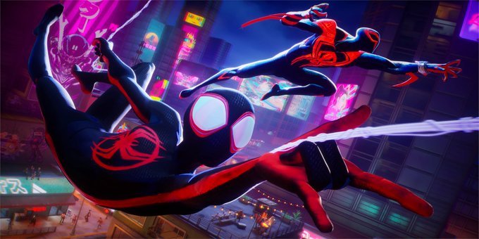 Spider Man : Across The Spider Verse backdrop