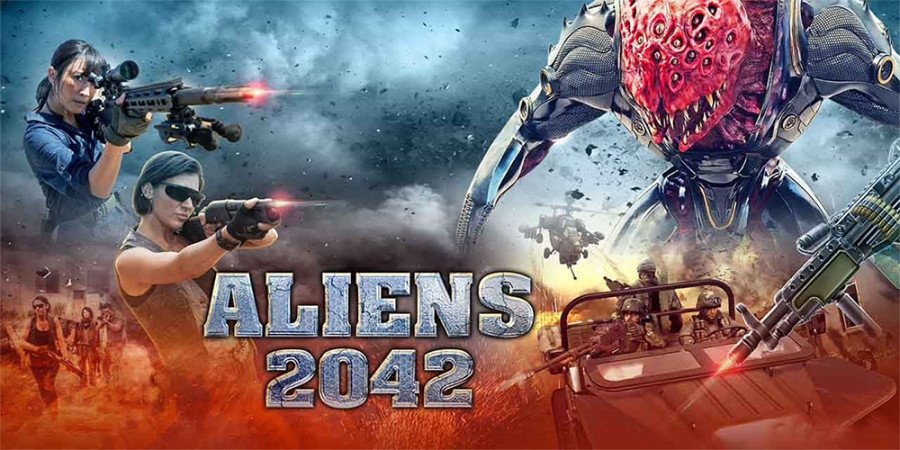 Aliens 2042 backdrop