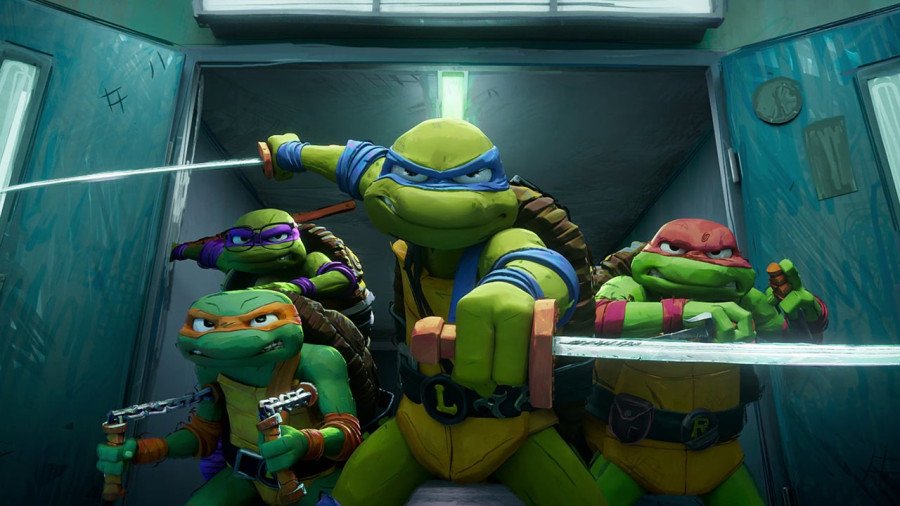 Teenage Mutant Ninja Turtles: Mutant Mayhem backdrop