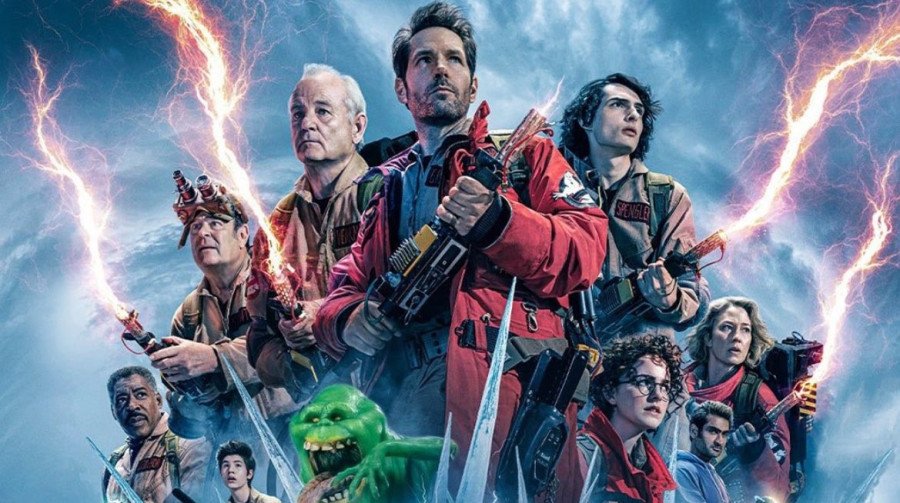 Ghostbusters: Frozen Empire backdrop