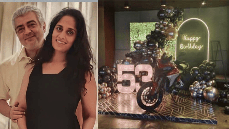 Shalini surprises Ajith with a gorgeous Ducati for his birthday!