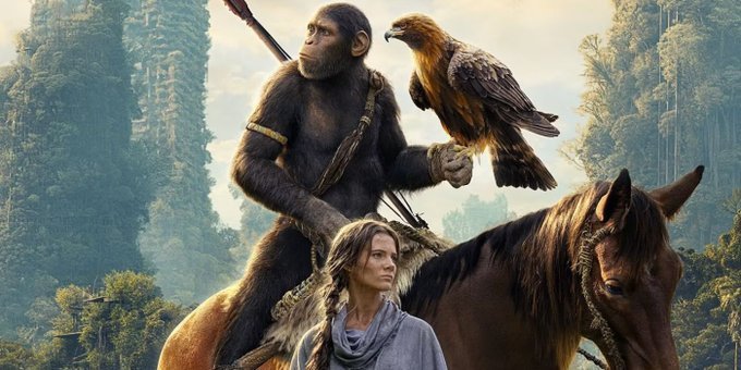 Kingdom of the Planet of the Apes backdrop