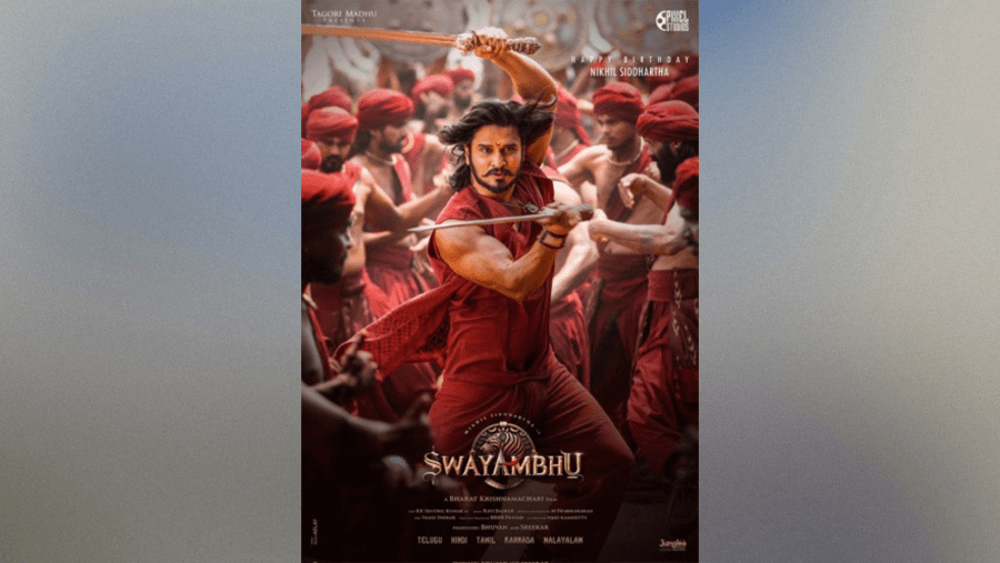 Special birthday poster of Nikhil's Swayambhu is really impressive!