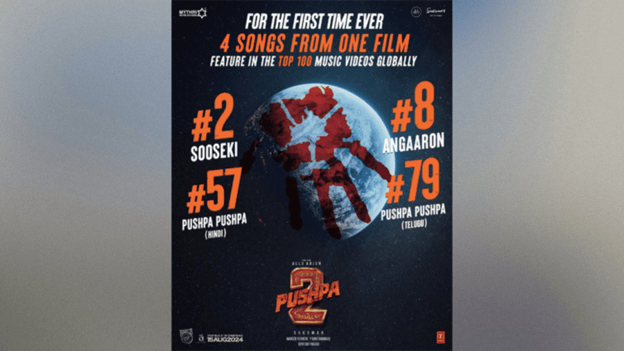 Pushpa 2's music is causing a stir all around the globe!