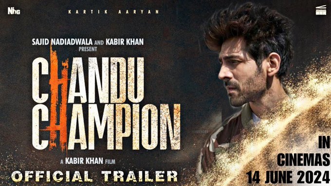 Chandu Champion backdrop