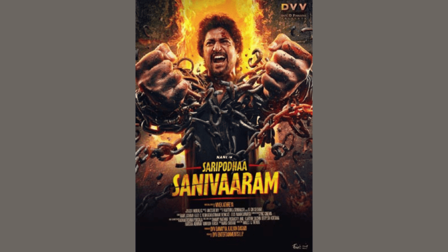 Saripodhaa Sanivaaram Just Dropped Their Very First Single Update.