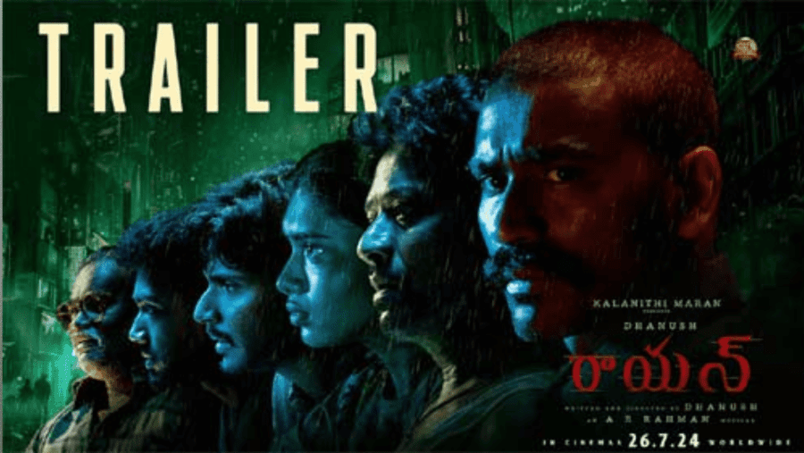 Dhanush's new movie "Raayan" is full of intense moments and powerful scenes