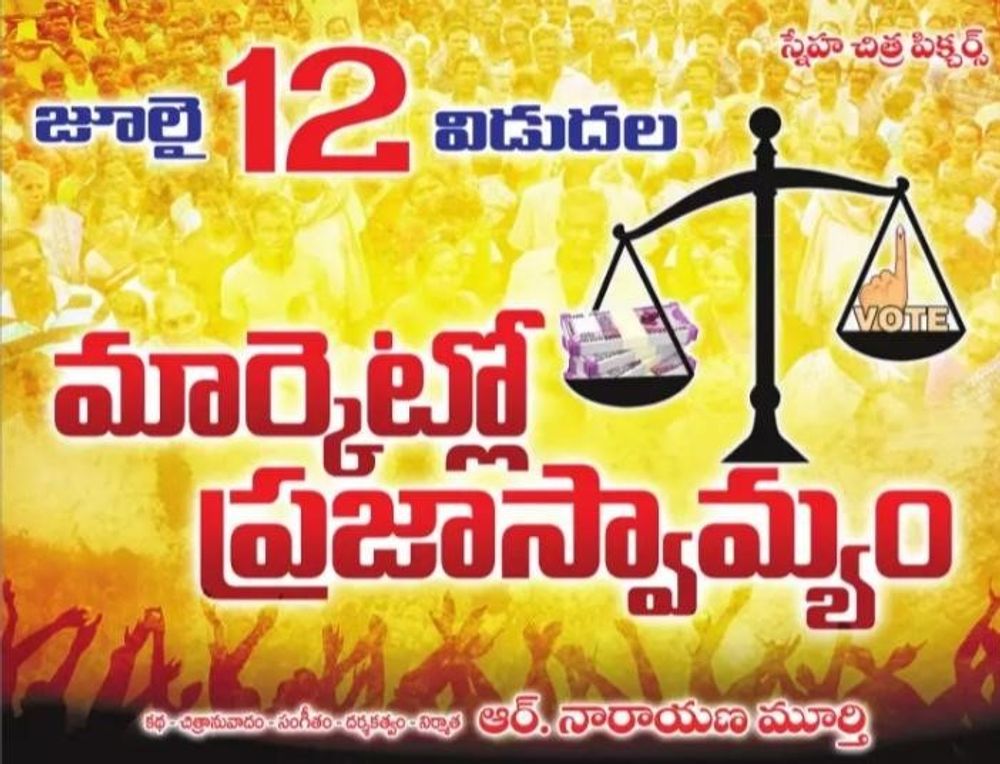 Marketlo Prajaswamyam backdrop