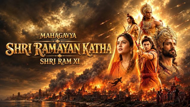Mahakavya Shri Ramayan Katha – Shri Ram Ki backdrop